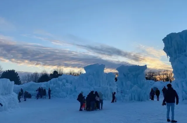 ❄️ The Great Northern Ice Caves | A Winter Wonderland Along Rice Creek