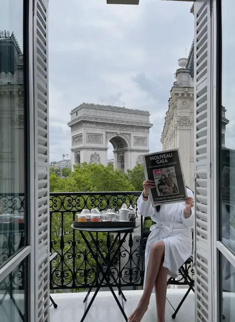 Paris' Most Instagrammable Hotel for Arc de Triomphe Views