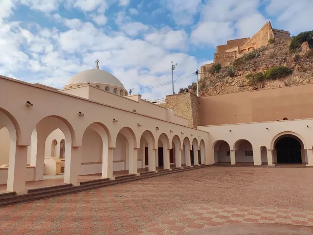 A Serene Catholic Oasis in Muslim Algeria 🇩🇿🌅💙