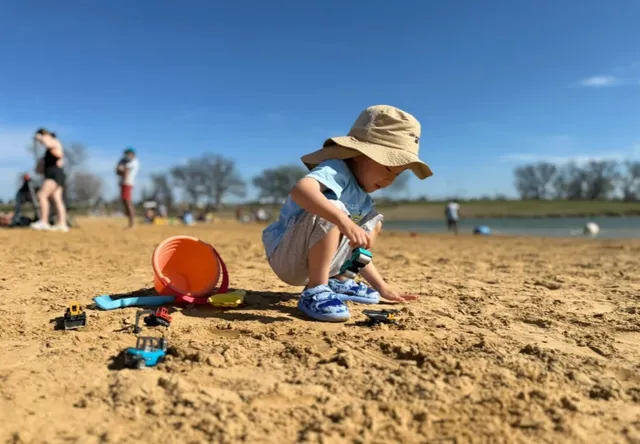 Dallas Family Fun Guide: Free Activities at Little Elm for Sand Play
