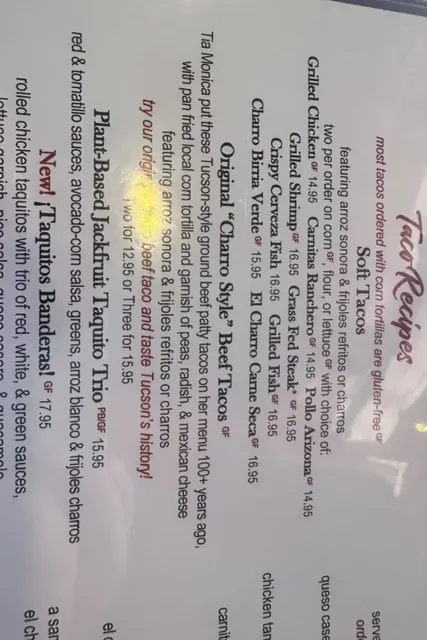 The Oldest Restaurant in Tucson, Arizona Since 1922