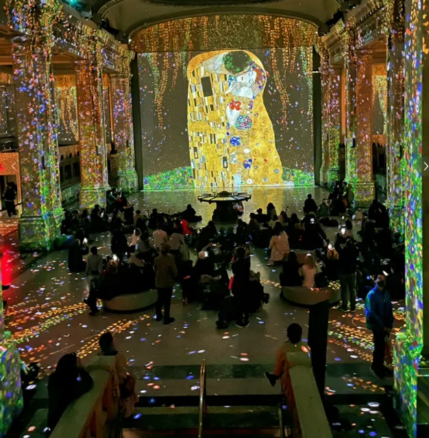 New York Exhibition | Klimt's Golden Kiss Immersive Experience 🌟