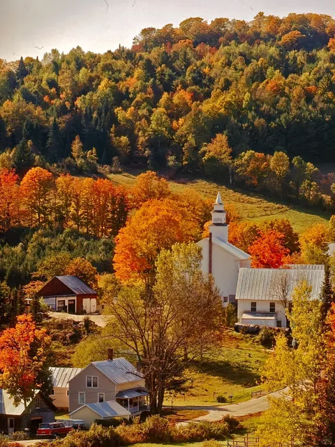 🇺🇸 Vermont · A Fairytale Destination Every Fall 🍂✨