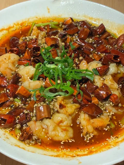 Lotus Root Soup That Pulls Strings! Spicy Bouncy Shrimp🔥