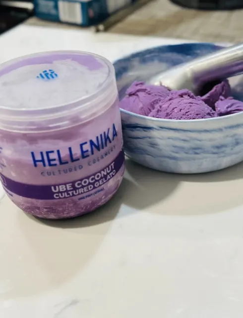 UBE Ice Cream 🍦 Taro and Coconut Gelato