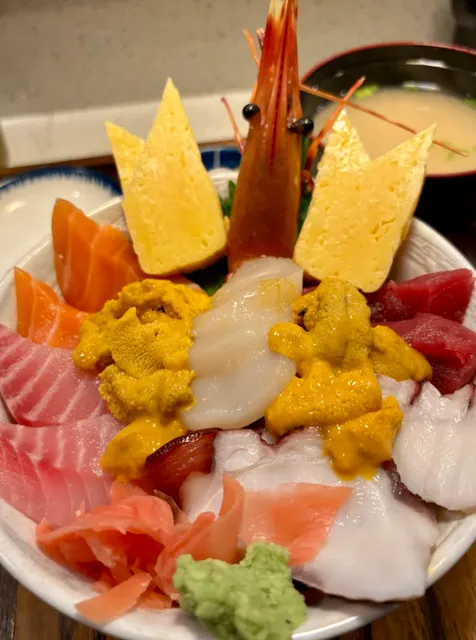 Another year of Tora's seafood donburi. Boston