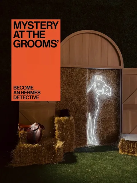 Who Designed This Hermès Exhibit in NYC? Pure Genius! 🐎✨