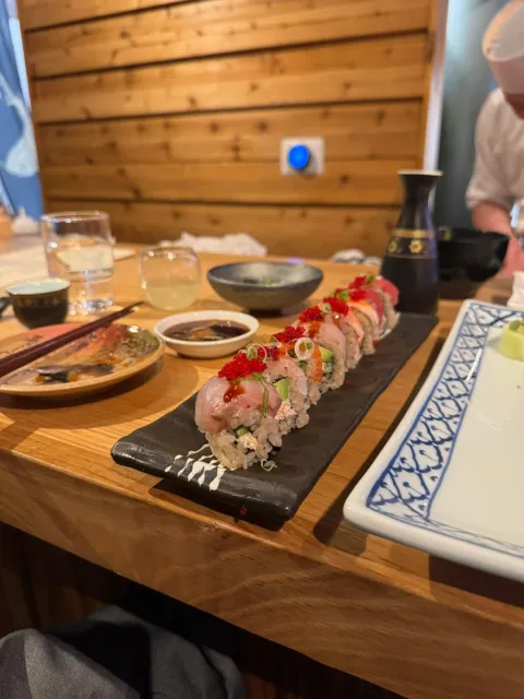 🍣 Cozy Sushi Counter Seats Are a Must! 💫