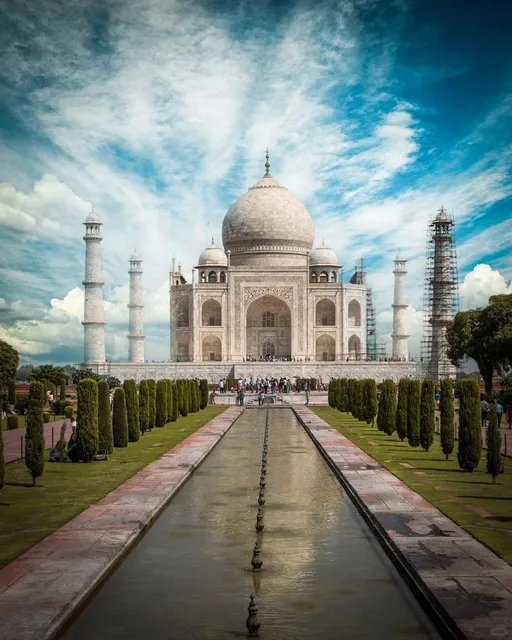 Recommended | Best Taj Mahal Viewpoint - Mehtab Bagh Moonlight Garden