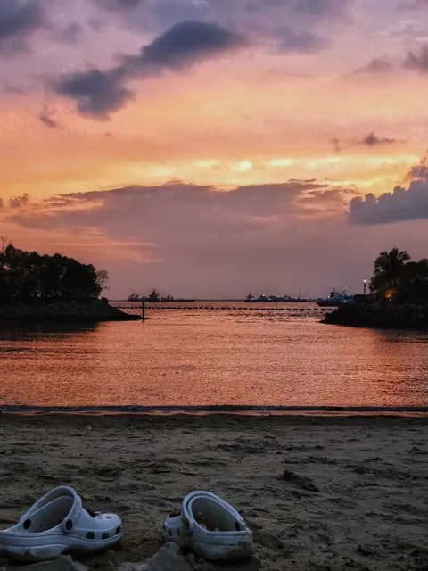 🌄 Sunset over the Straits of Malacca