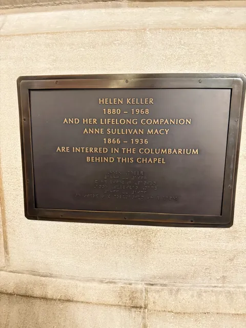 🏰✨ DMV | Did You Know Helen Keller is Buried at the National Cathedra