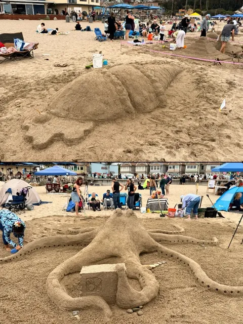 Sand Sculpture Contest & Glowing Beach Festival 🏖️✨