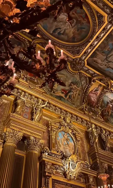 France | Opéra Garnier | Beneath the Gilded Dome, the Phantom's Echo