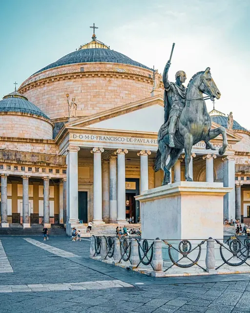 Architectural Details of the Church of St. Paul the Apostle in Naples 