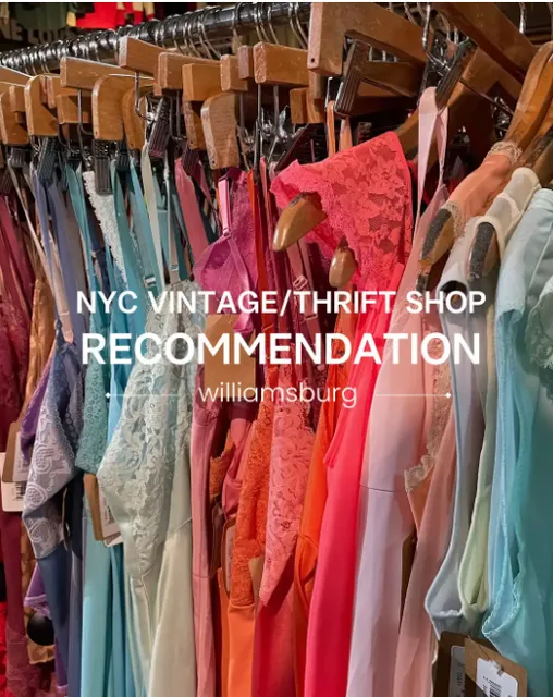 🌟 Vintage/Thrift Store Recommendations in NYC 🌟
