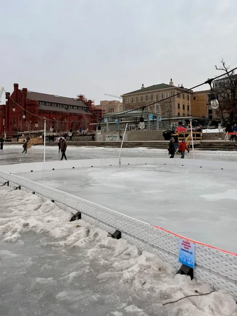 Madison | Lady Liberty on Ice at Lake Mendota! 🗽❄️