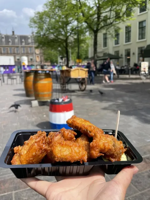 The Best Fried Fish in All of the Netherlands!