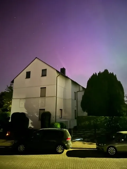 Northern Lights in Hanover: A Rare Celestial Spectacle💕
