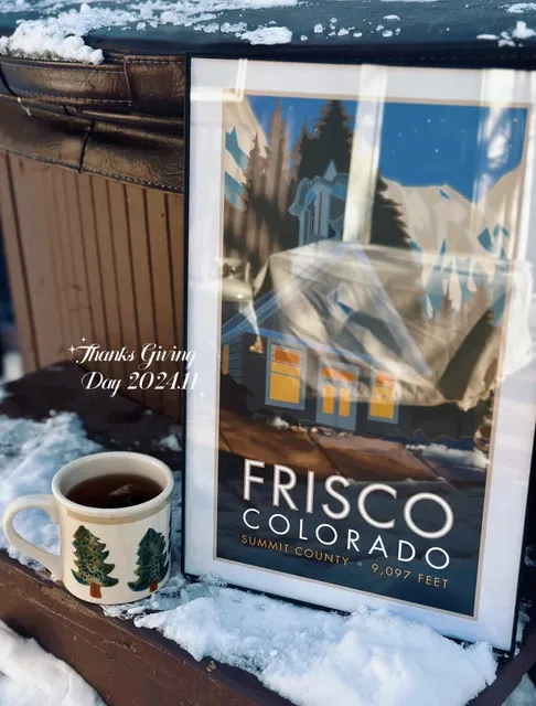 Frisco, Colorado ~ A Winter Ski Town ~ Small Yet Beautiful