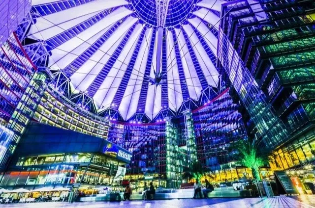 Sony Center at Potsdamer Platz, Berlin 🏢✨