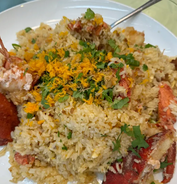 Boston Newton Dingchu 👍🏻 glutinous rice lobster rice is my favorite!