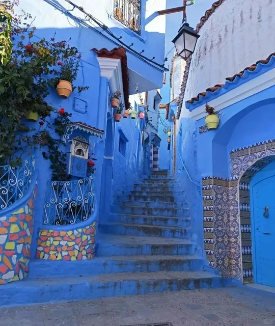 A Moroccan Small Town 🏞️🏰💙（2）