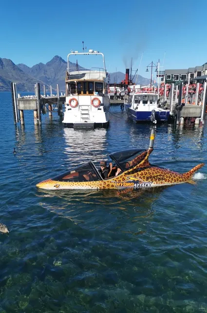 🇳🇿 Queenstown's MUST-TRY Thrill: Hydro Attack Shark Boat! 🦈💨