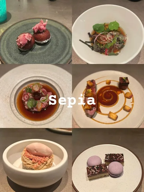 ​​Sepia | A Chic (But Slow) Michelin-Starred Meal ✨🍽️​​