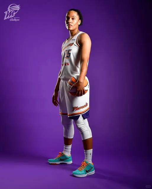 Phoenix Mercury WNBA Official Photoshoot: Star Power Meets Desert Fire