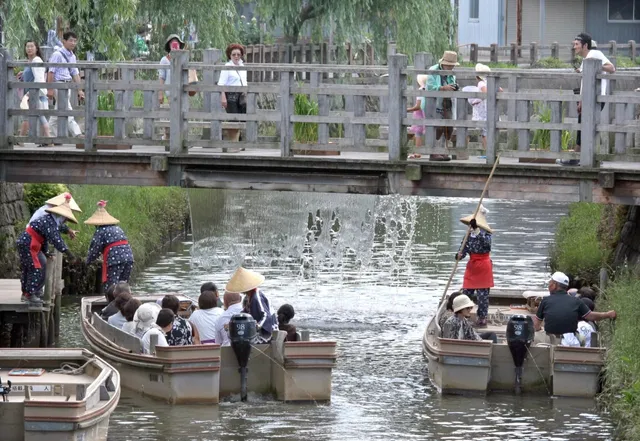 Onogawa River in Sawara 🌸🌺