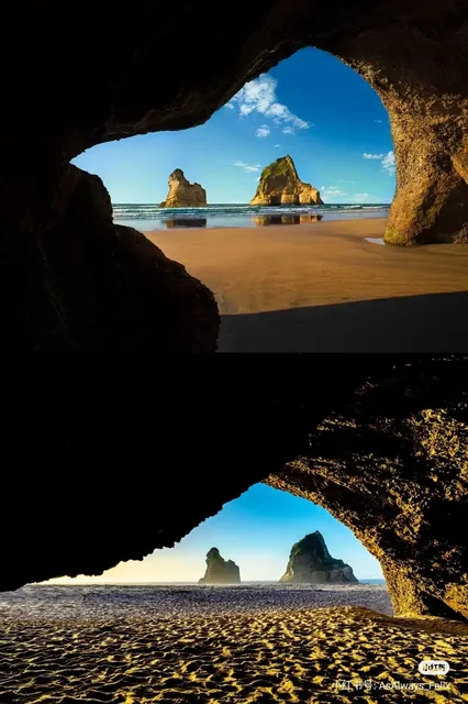 🇳🇿 South Island NZ | Wharariki Beach – Your Windows 10 Desktop Guide