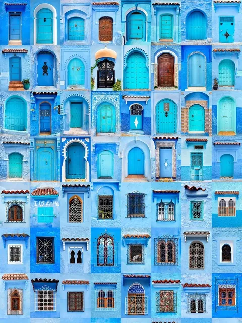 🐫💙 Chefchaouen: Morocco’s Blue Jewel Where Heaven Meets Earth! 🇲🇦✨