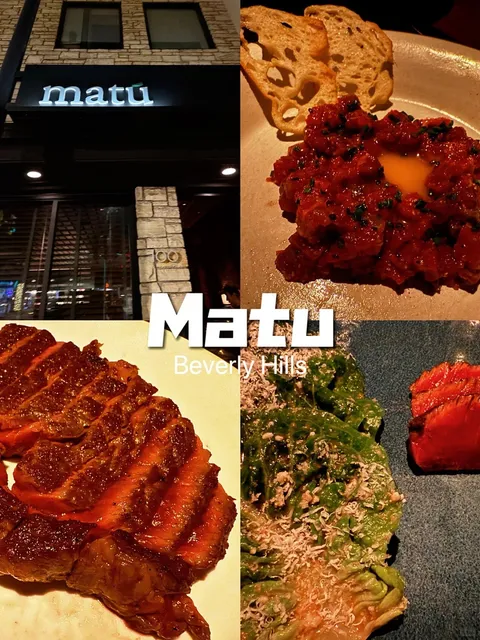 LA Hidden Gem Steakhouse 🥩 Matu