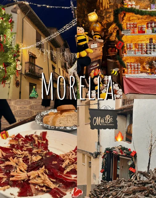Morella town is also very festive 🍯