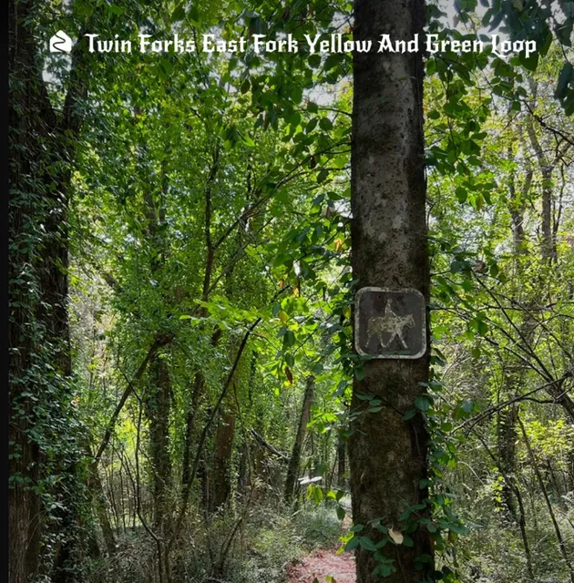 Twin Forks East Fork Yellow and Green Loop 🌿