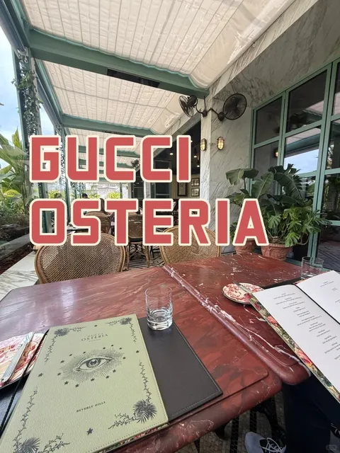 Los Angeles Michelin ⭐️ | Gucci Osteria in Beverly Hills  