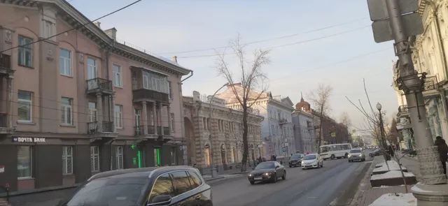 On Karl Marx Street in Irkutsk City 🌆（2）