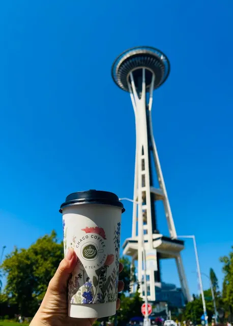 Seattle | Sipping Boba Tea at the Foot of the Space Needle