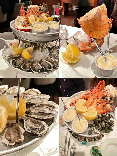 Drawn in by Their Seafood Platter 🦞