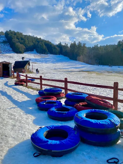 Boston Surroundings | Playing in the Snow with Tire Sledding in NH ❄️
