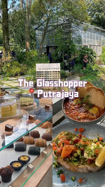 🇲🇾 Glasshopper Café | Putrajaya's Hidden Garden Oasis 🌿✨