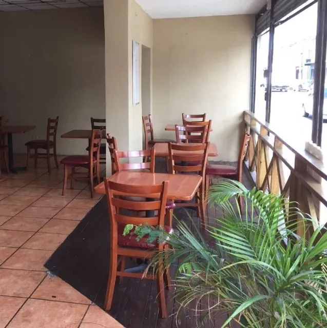 A Pleasant Breakfast at the Café