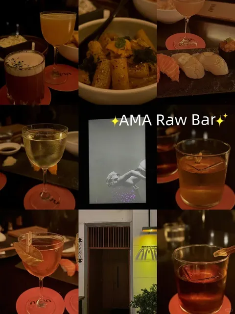 ​​AMA RAW BAR - A Cozy Japanese-Inspired Gem in Vancouver 🧡​​