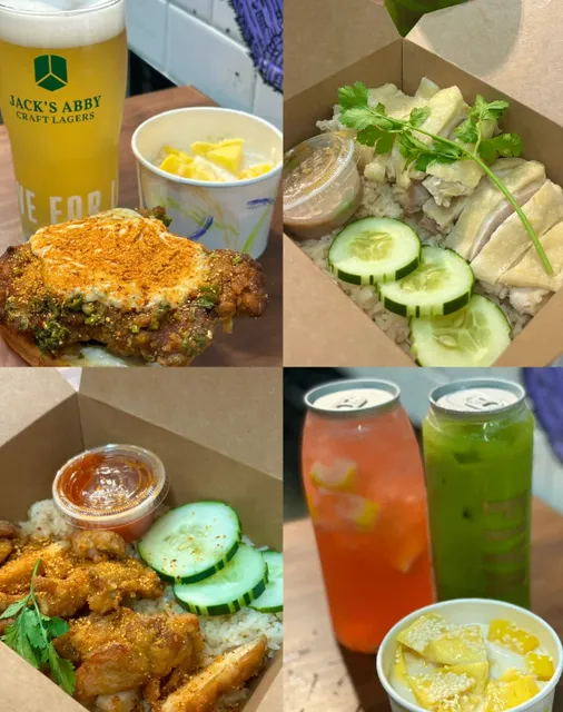 BU students eat too well! Eat chicken late night canteen 🐔🍔🍺