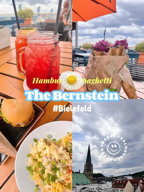 A Restaurant with a Panoramic View of Bielefeld - The Bernstein 🌆🍽️