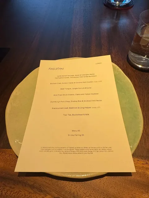 🇬🇧 London | AngloThai - Where Thai Street Food Meets Fine Dining 🌶️