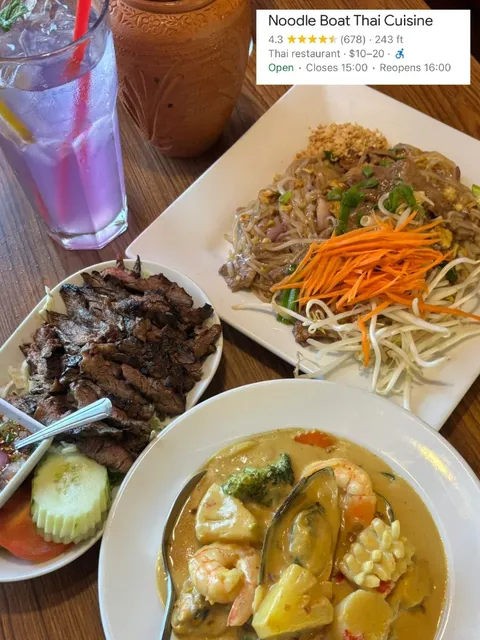 ​​Noodle Boat Thai Cuisine | Issaquah's Hidden Thai Food Gem 🍜🌶️​​