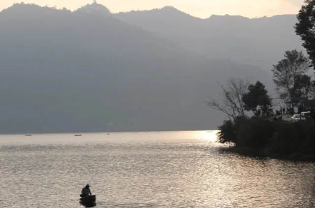 Nepal🇳🇵 Pokhara by the lake is simply way better than Kathmandu