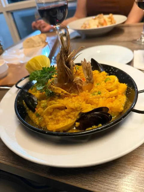 Delicious Paella in Miami! 🇪🇸🍚