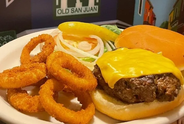 A fantastic courtyard restaurant.